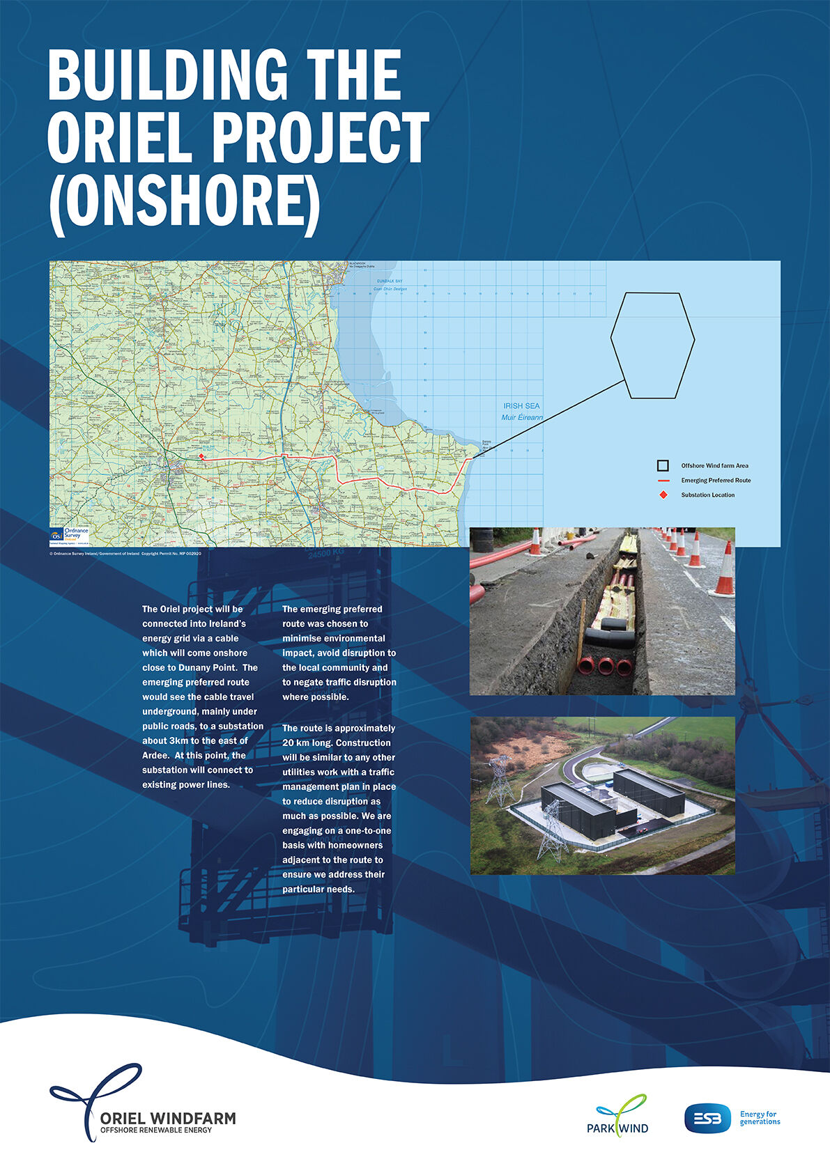 Building the Oriel project onshore