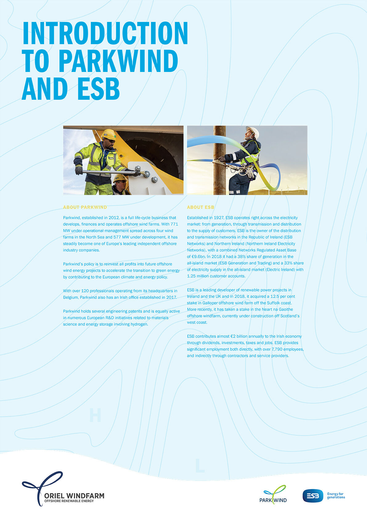 Introduction to Parkwind and ESB